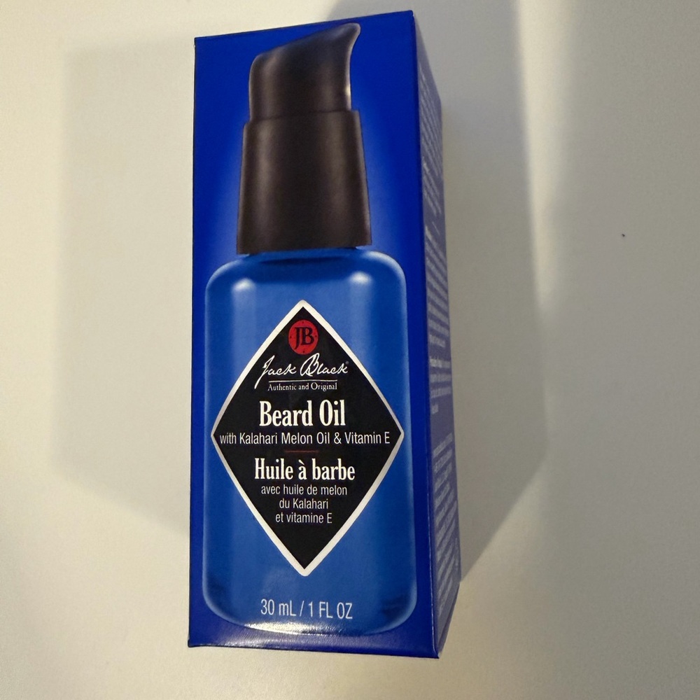 Brand New Jack Black Beard Oil